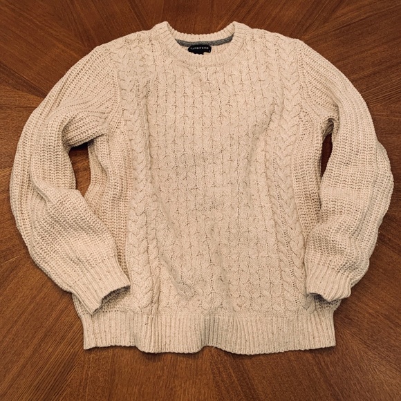 lands end fisherman sweater
